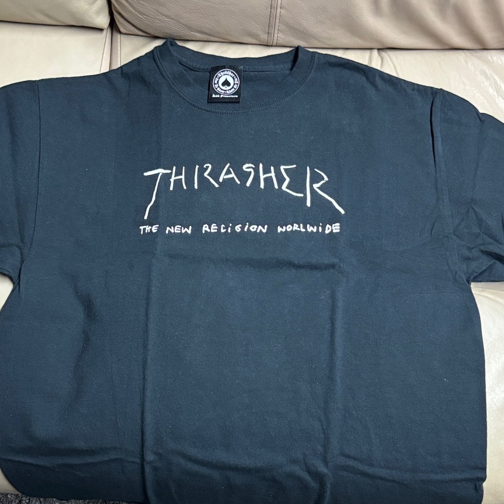 Thrasher Black Graphic Tee